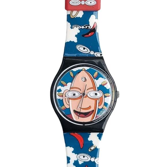 Vintage Swatch watch LOOKA GZ700 1996 Collectors Specials Swiss Made Quartz NOS - Picture 1 of 6